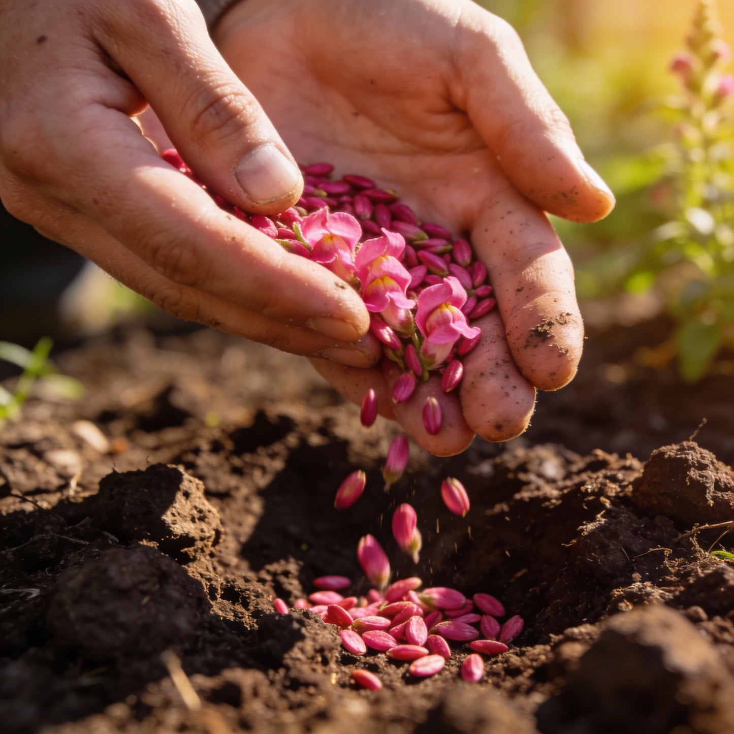 Bright Pink Snapdragon Flower Seeds for Garden Planting