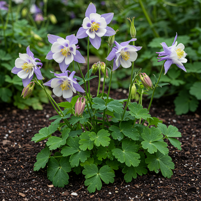 Aquilegia Cottage Garden Mix Seeds for Garden Planting