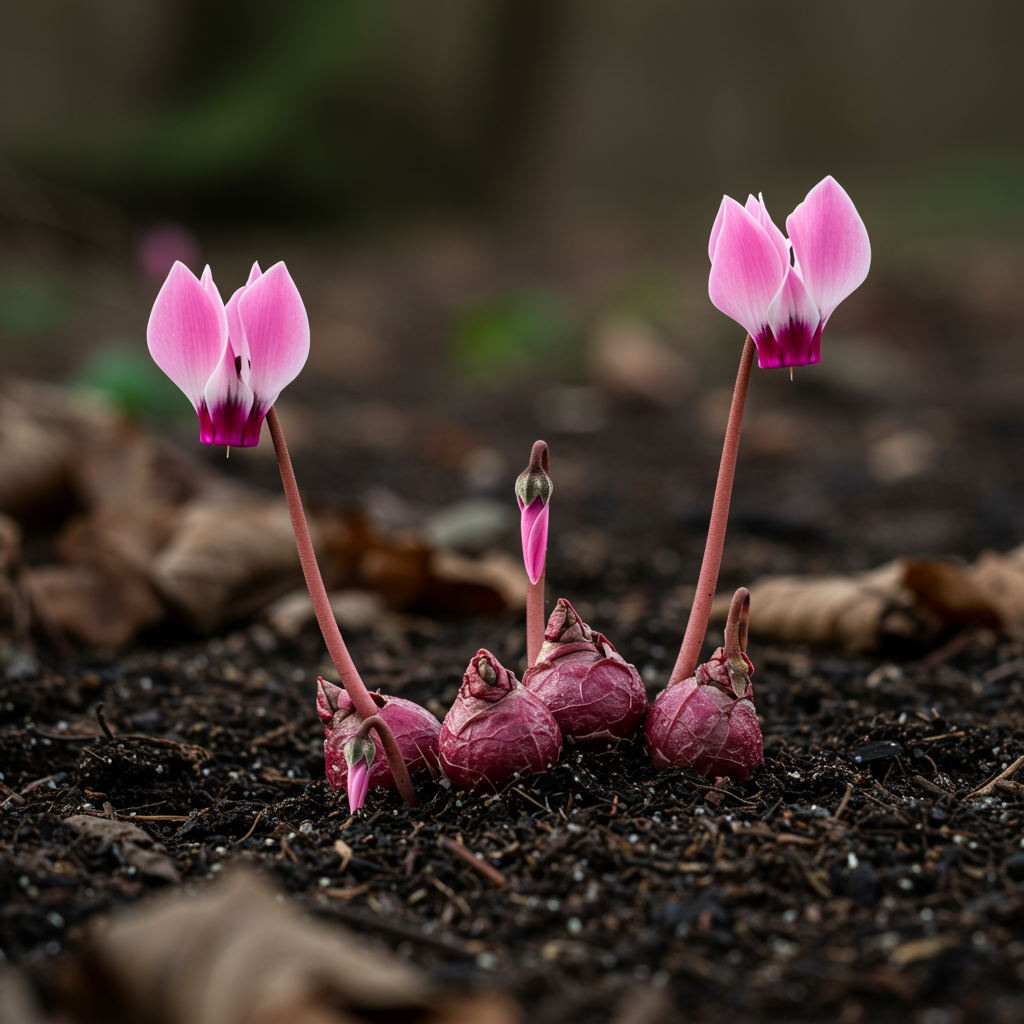 Cyclamen Neapolitanum Bulb Seeds for Planting – Hardy Perennial Flower Seeds Online