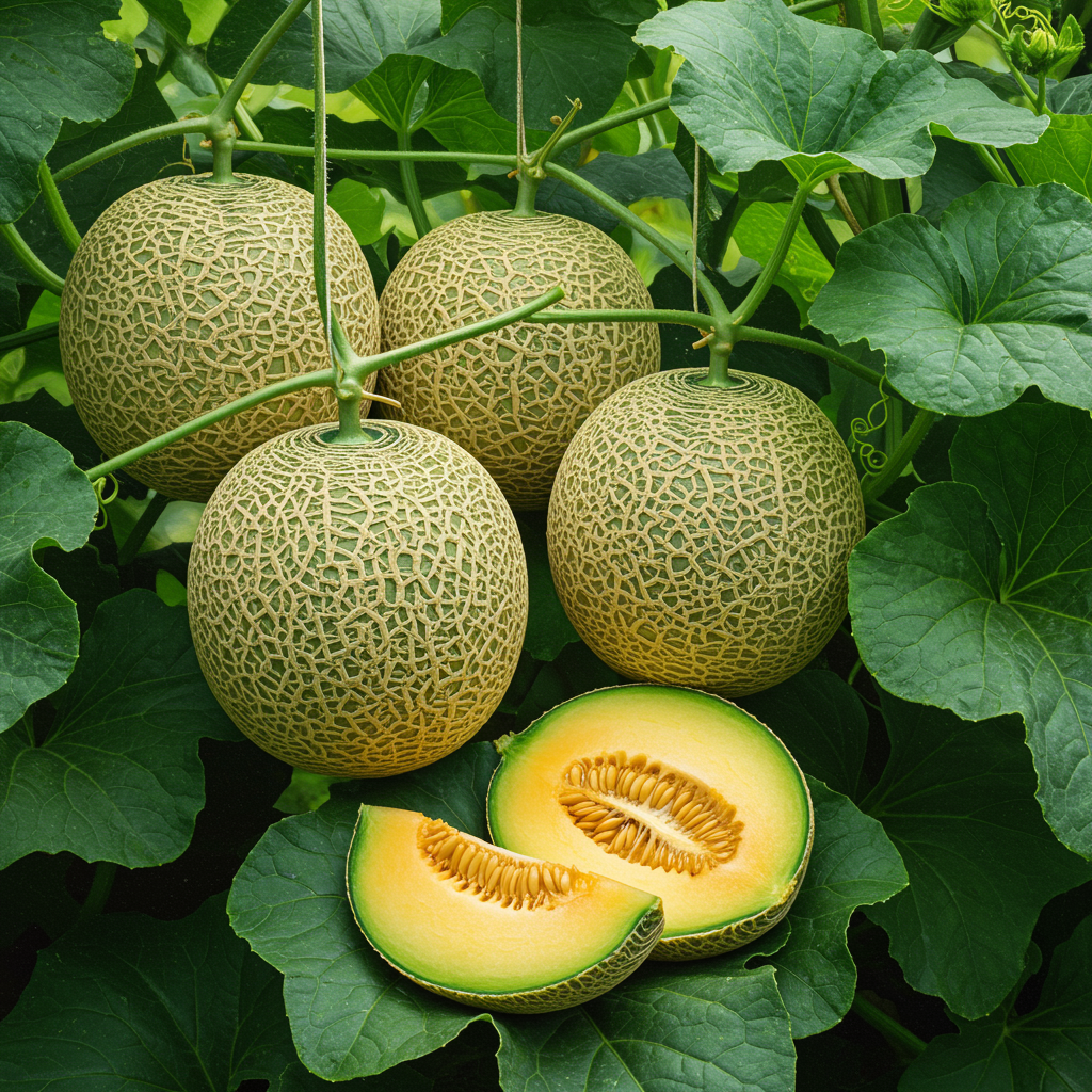 Fresh 100pcs Melon Pinonet Seeds – Organic Exotic Fruit Seeds