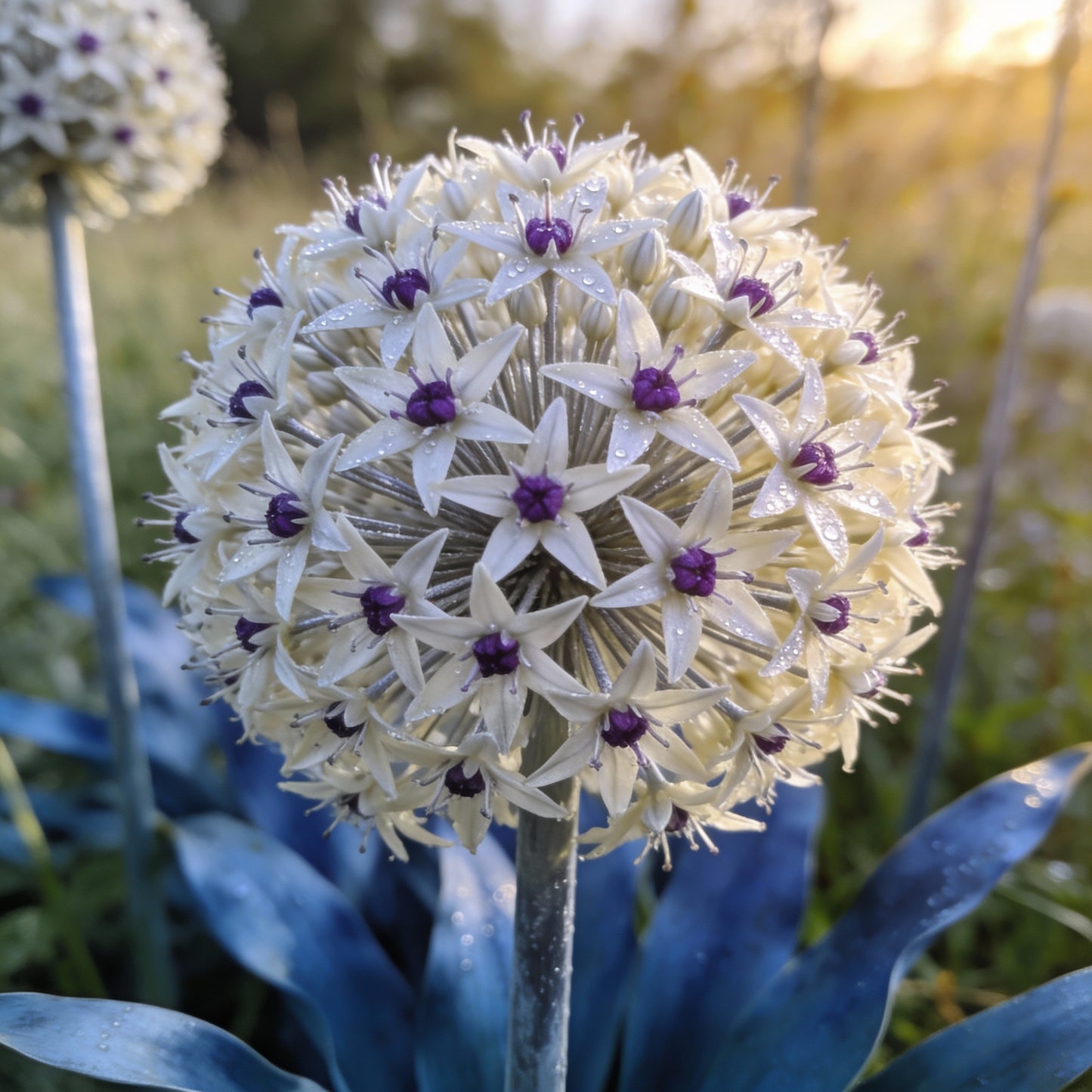 Allium Basalticum Silver Seeds – Hardy Perennial Spring Flowering Onion Seeds