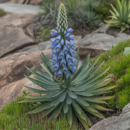 Puya Coerulea var. Coerulea Flower Seeds – Blue-Green Ornamental for Planting