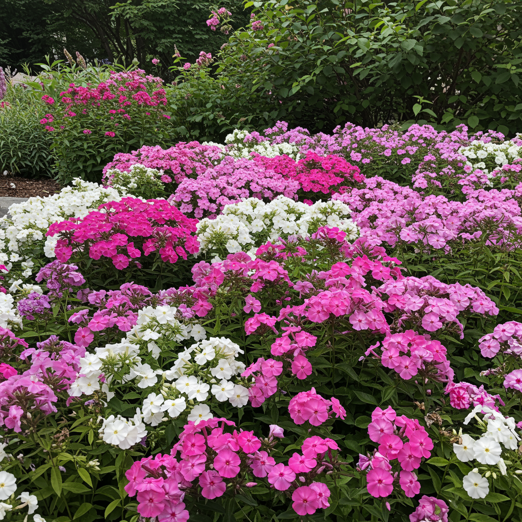 Phlox Beauty Mix Seeds - Phlox Flower Seeds for Garden