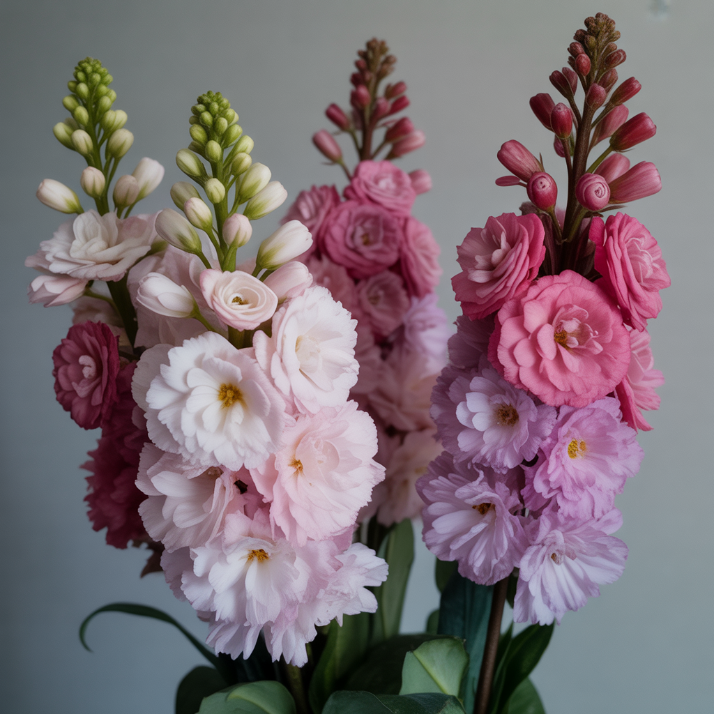 Stock Double Mixed Seeds - Stock Flower Seeds for Garden