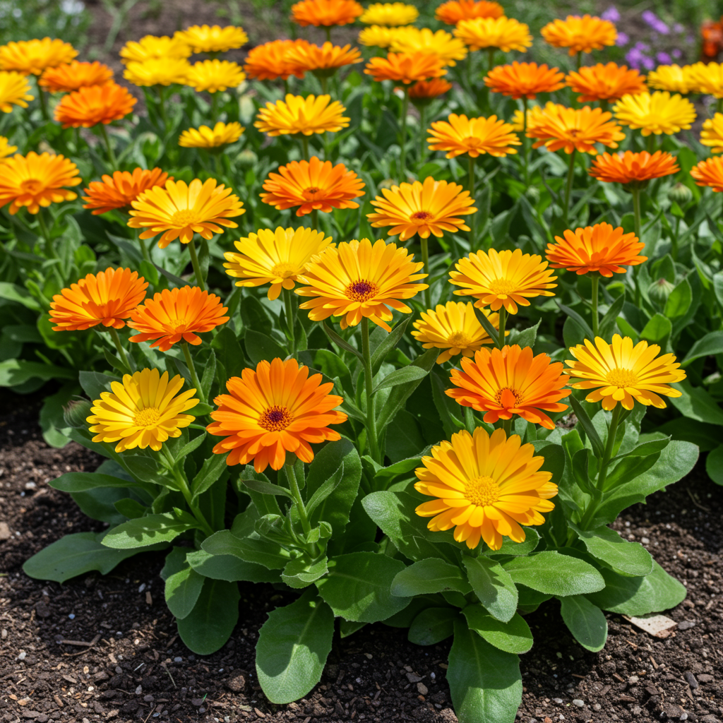 Calendula officinalis Playtime Mix Flower Seeds for Planting