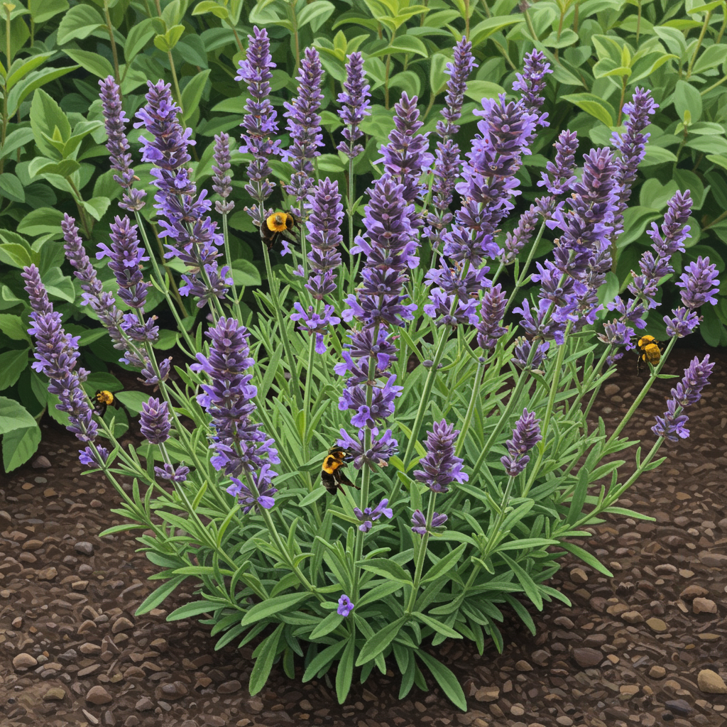 Organic Lavender Hyssop Herb Seeds – Aromatic Medicinal & Bee-Friendly Garden Herb