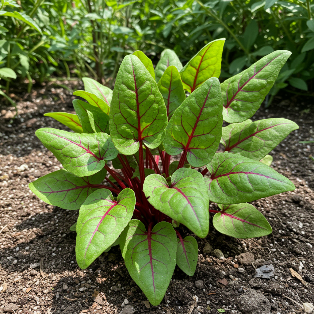 red-veined-sorrel-seeds-heirloom-nutritious-leafy-herb-for-salads-culinary-use
