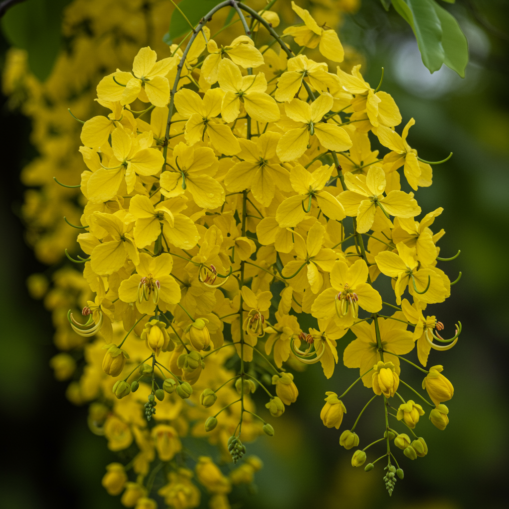 Fistula Golden Shower Flower Seeds for Garden Planting