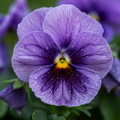 Pansy Cooling Greeting Frost Seeds for Garden Planting