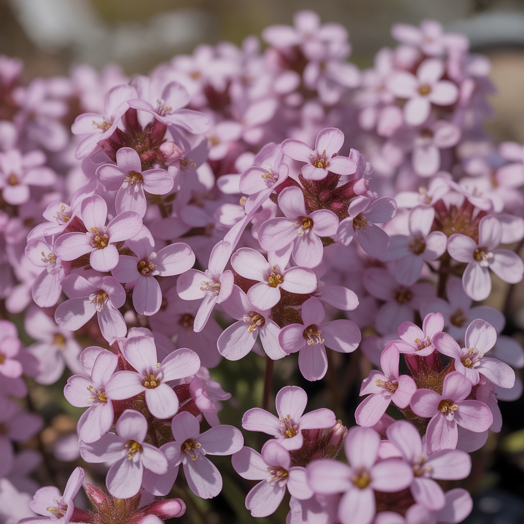 Arabis Collina Rosea Seeds - Perennial Groundcover Seeds for Garden