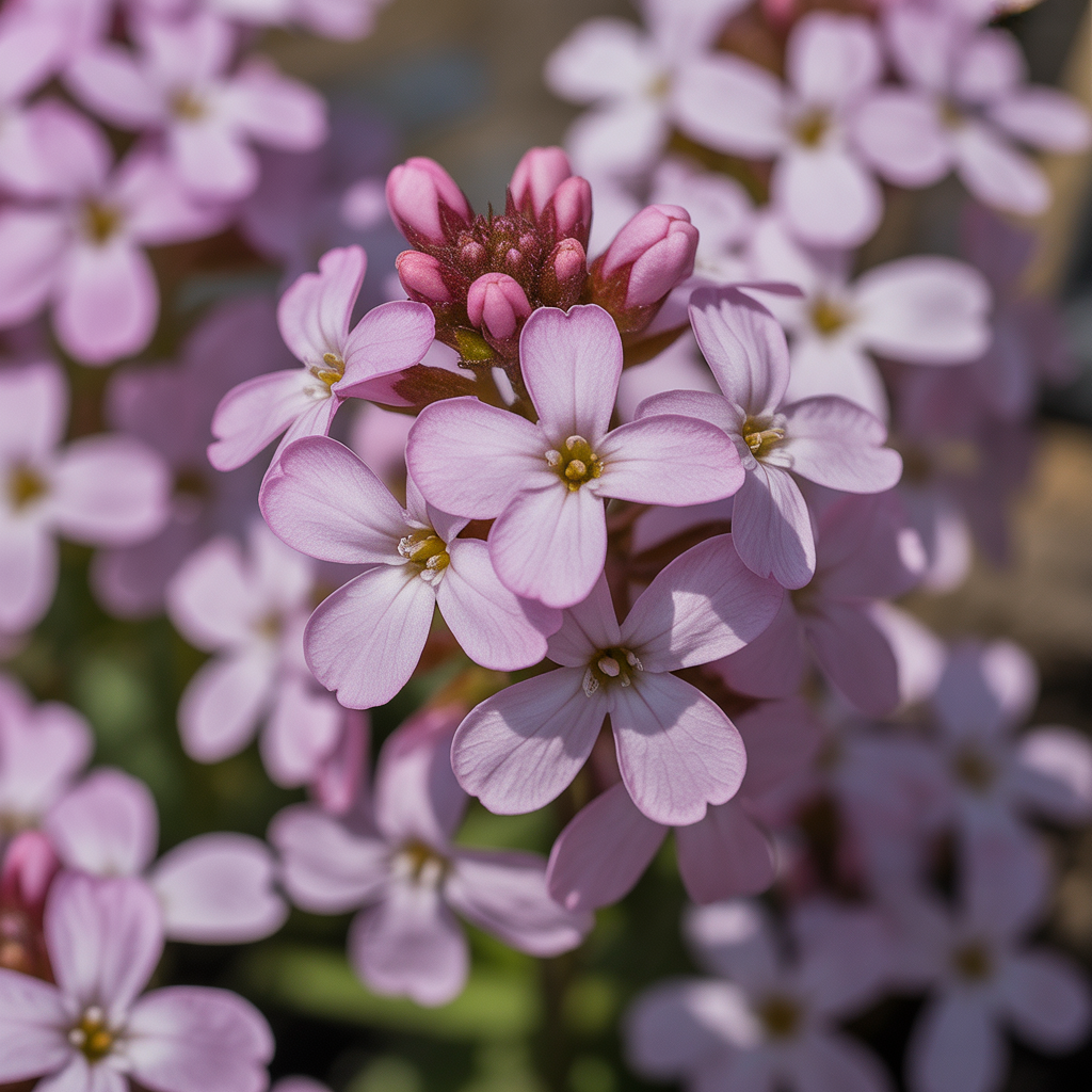 Arabis Collina Rosea Seeds - Perennial Groundcover Seeds for Garden