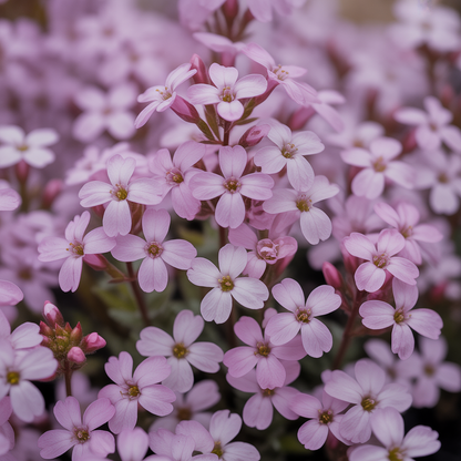 Arabis Collina Rosea Seeds - Perennial Groundcover Seeds for Garden
