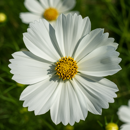 Fizzy White Cosmos Flower Seeds - White Cosmos Flower Seeds for Garden