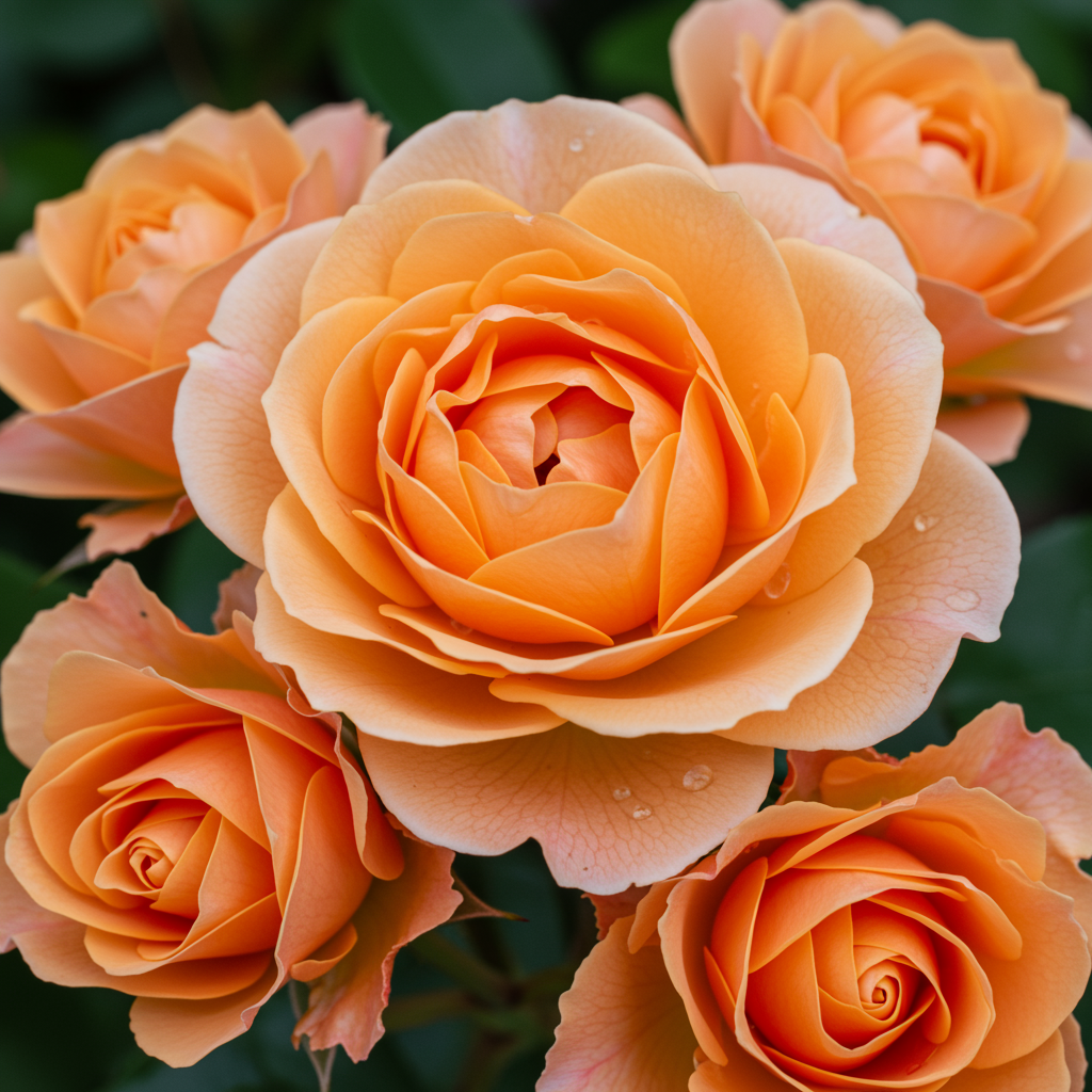 Peach Rose Flower Seeds - Peach Rose Flower Seeds for Garden