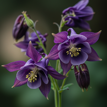 Aquilegia atrata Seeds – Perennial Columbine for Planting