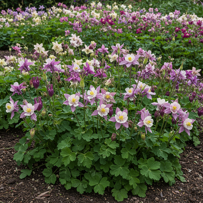 Aquilegia Mixed Species Flower Seeds – Columbine for Planting