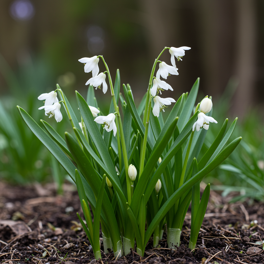Scilla Siberica Alba Seeds for Garden Planting