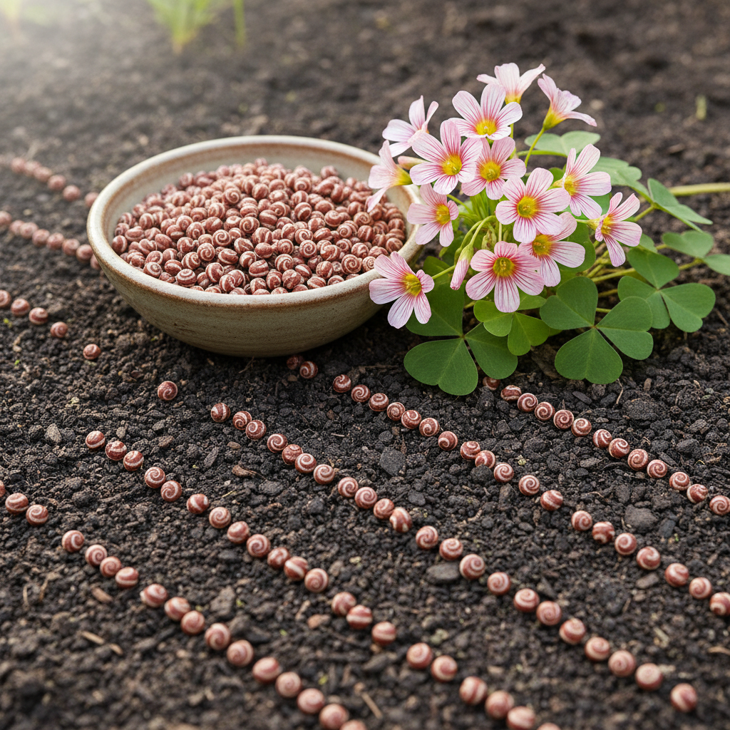 Candy Cane Sorrel Flower Seeds - Oxalis Flower Seeds for Garden