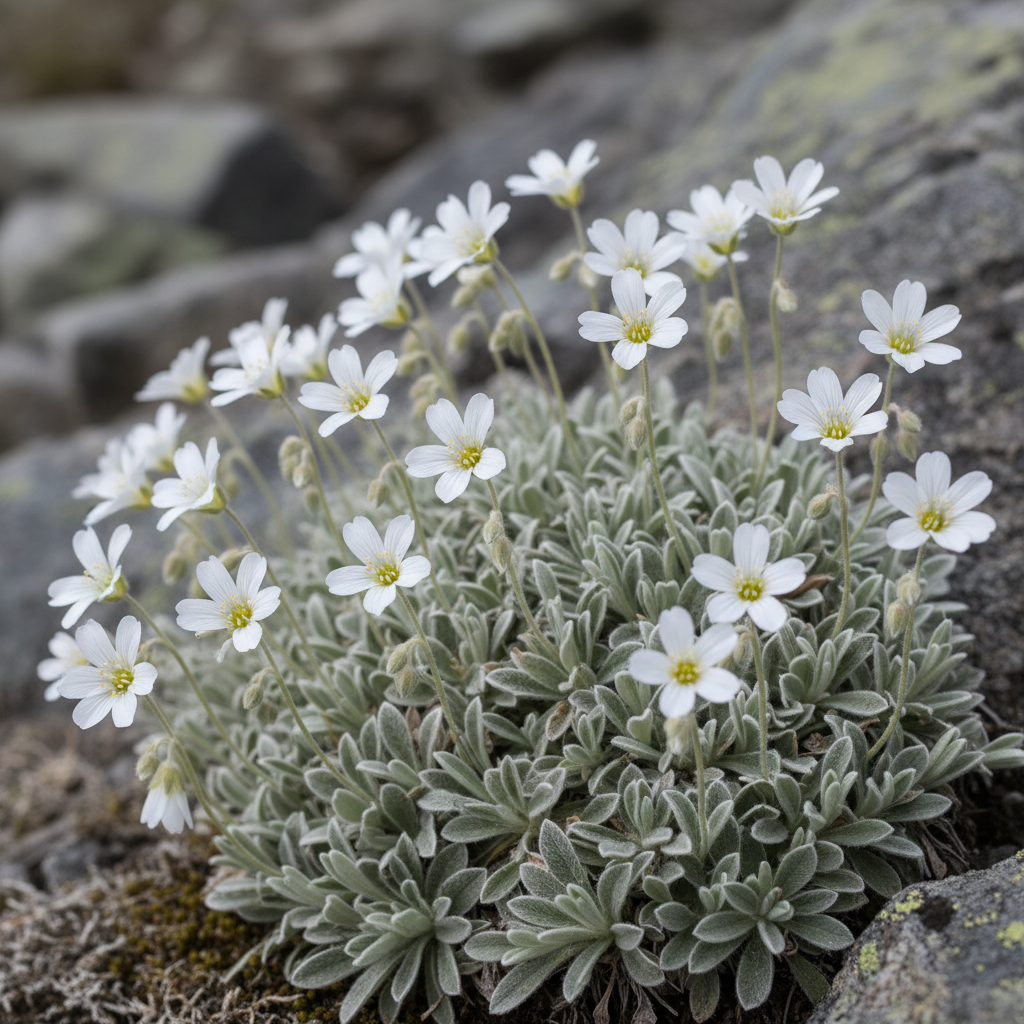 Cerastium Alpinum Lanatum Seeds for Garden Planting