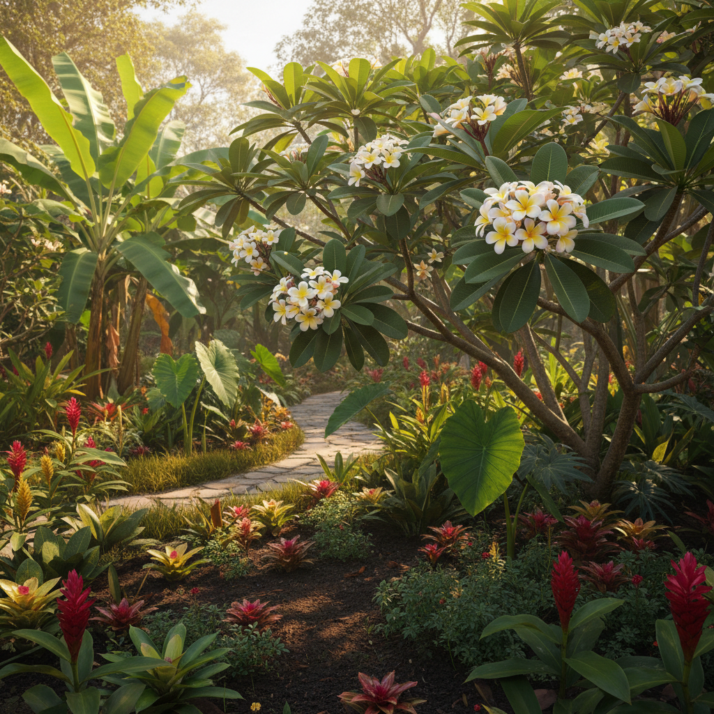 Champa Flower Seeds – Plumeria Frangipani for Planting