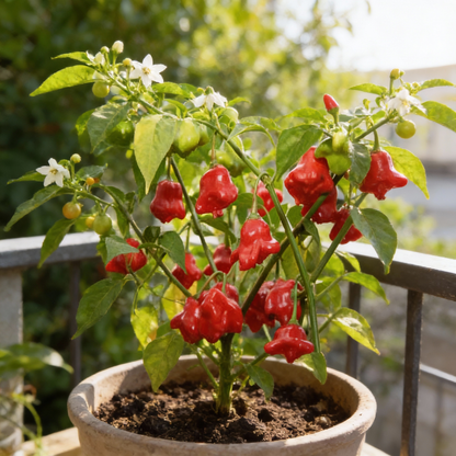 Chilli Bishops Crown Seeds for Planting