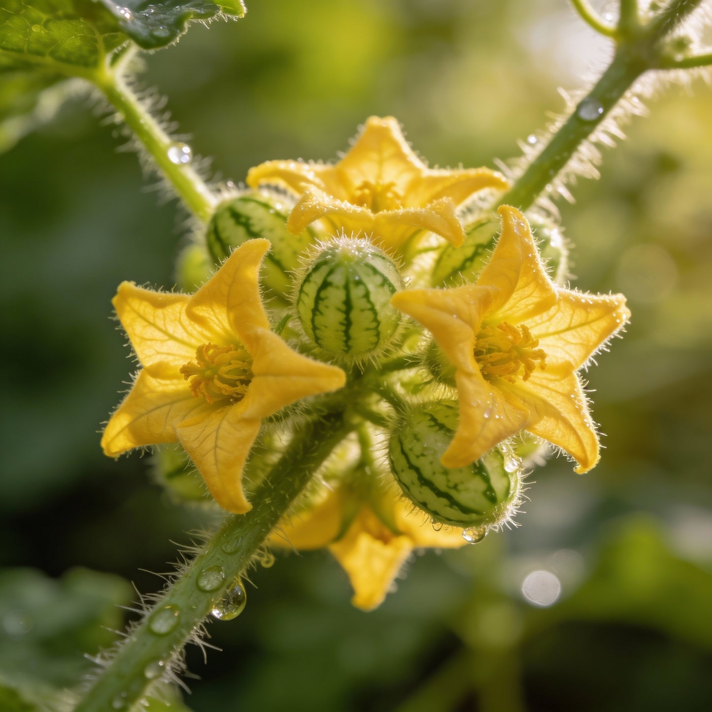 Ecballium elaterium Seeds – Squirting Cucumber Perennial Vine Seeds