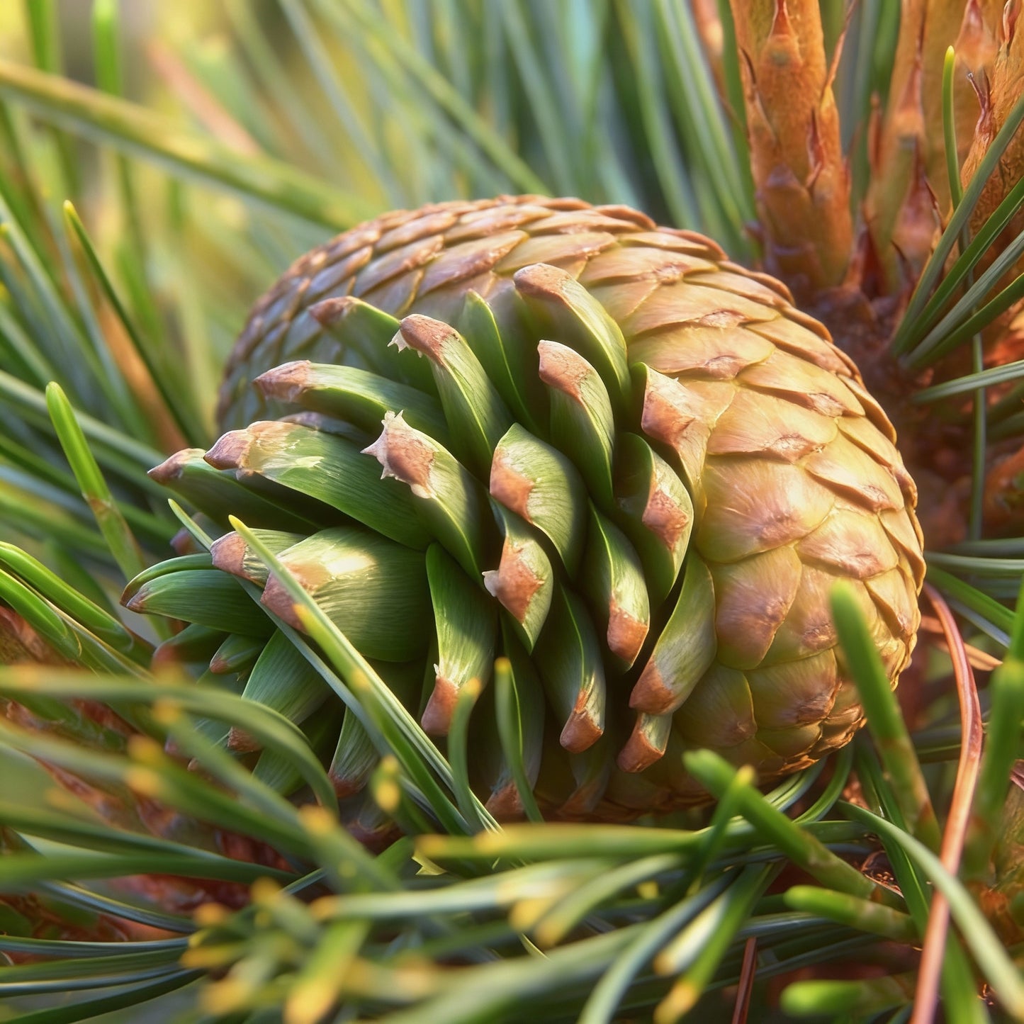 Korean Pine Seeds for Planting – Pinus koraiensis Hardy Evergreen Tree Seeds