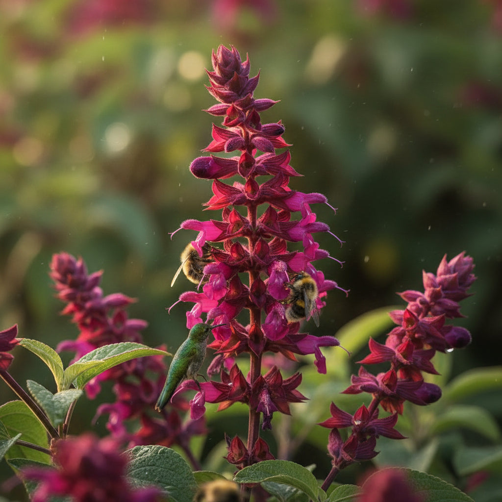 Salvia spathacea Seeds for Planting – Hummingbird Sage Fragrant Perennial Flower Seeds