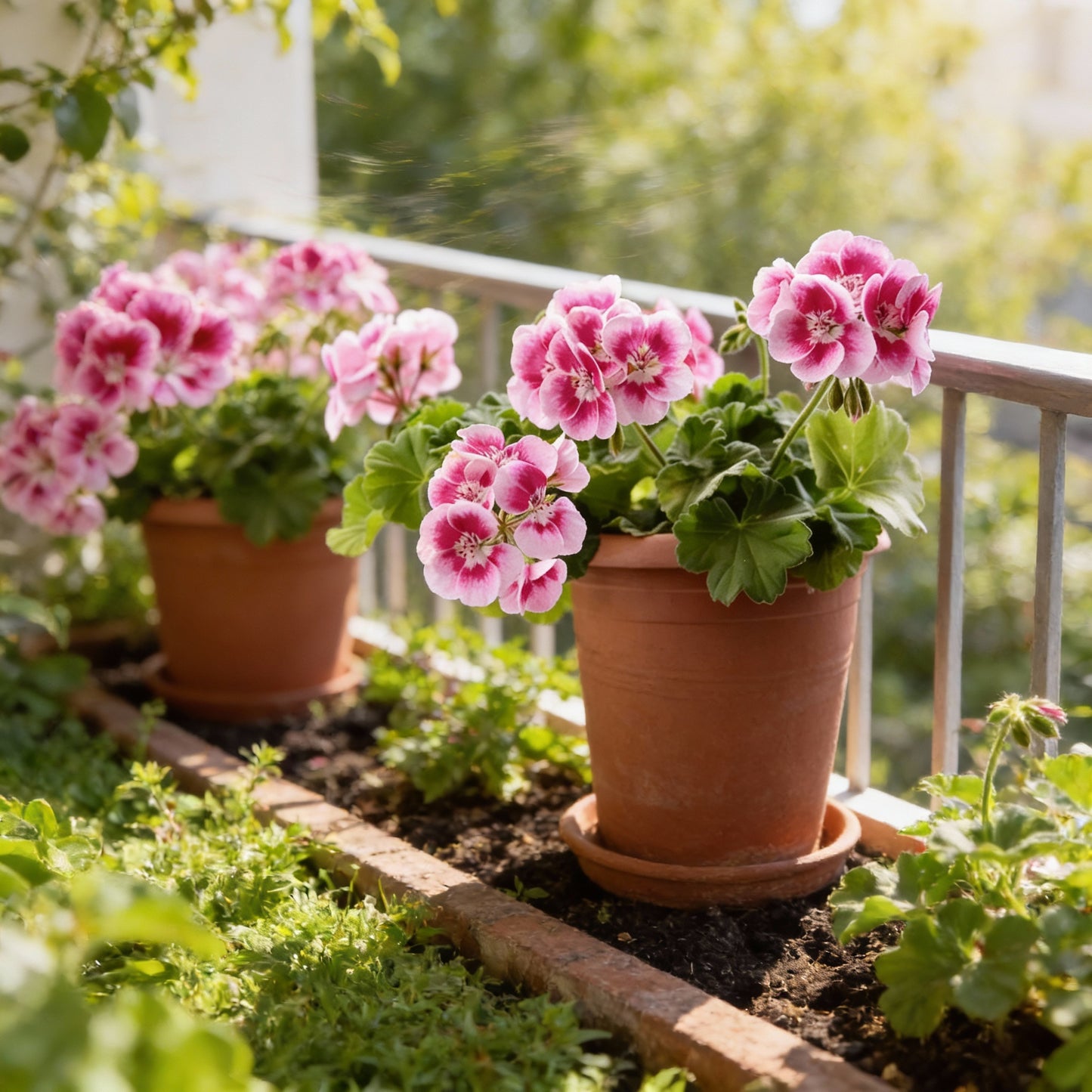 Citronella Geranium Flower Seeds for Planting – Mosquito Repellent Ornamental Plant