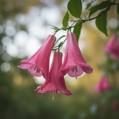 Lapageria Rosea Flower Seeds for Planting – Exotic Chilean Bell Vine for Elegant Gardens