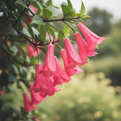 Lapageria Rosea Flower Seeds for Planting – Exotic Chilean Bell Vine for Elegant Gardens