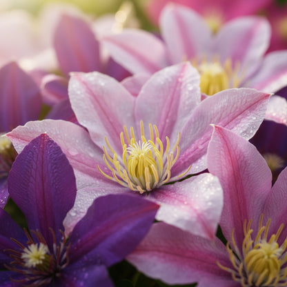 Clematis Flower Seeds for Planting – Mixed Color Climbing Blooms for All Seasons