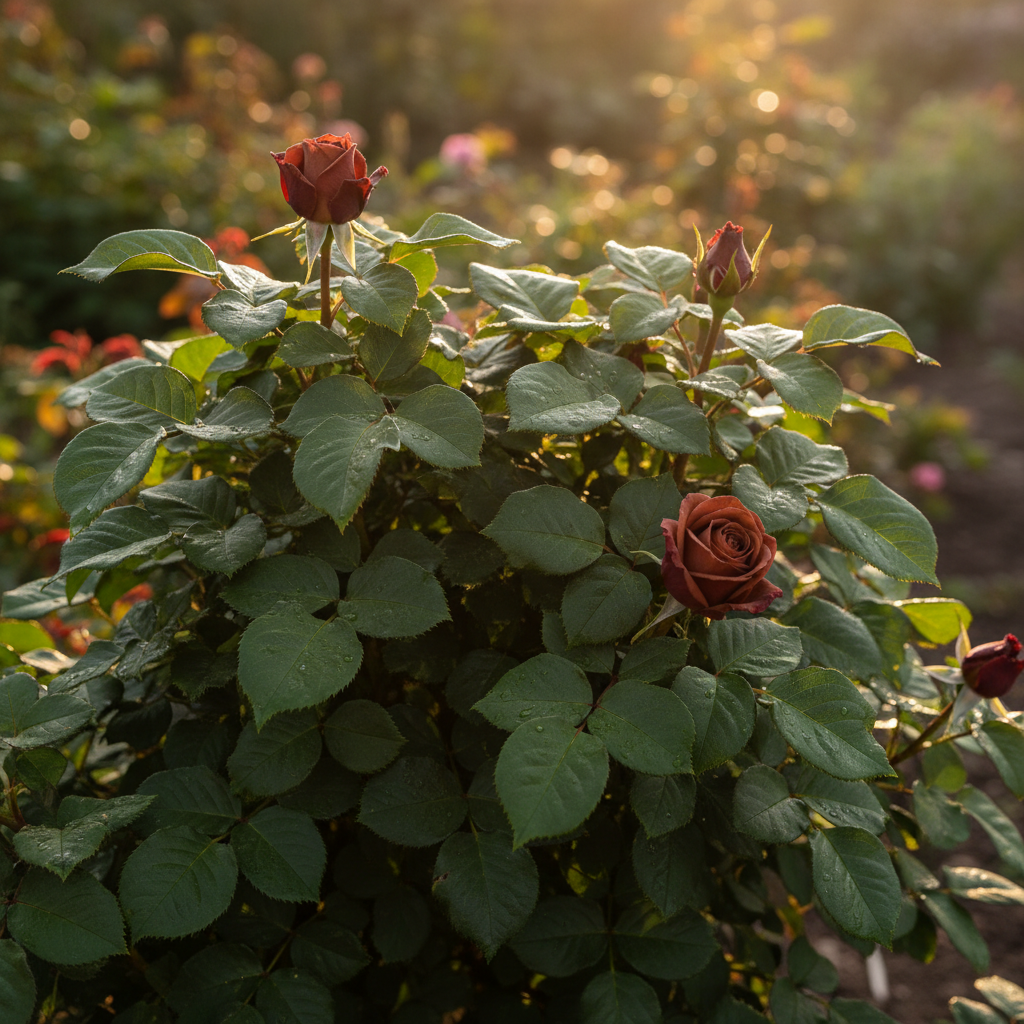 Brown Rose Flower Seeds – Rare Chocolate-Toned Blooms, Non-GMO