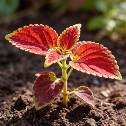 Coleus Giant Exhibition Mix Seeds for Garden Planting