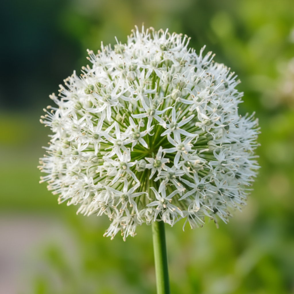 Rare White Allium Mount Everest Seeds for Planting