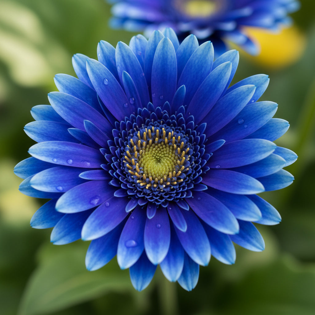 Blue Gerbera Daisy Flower Seeds – Vibrant Perennial Blooms