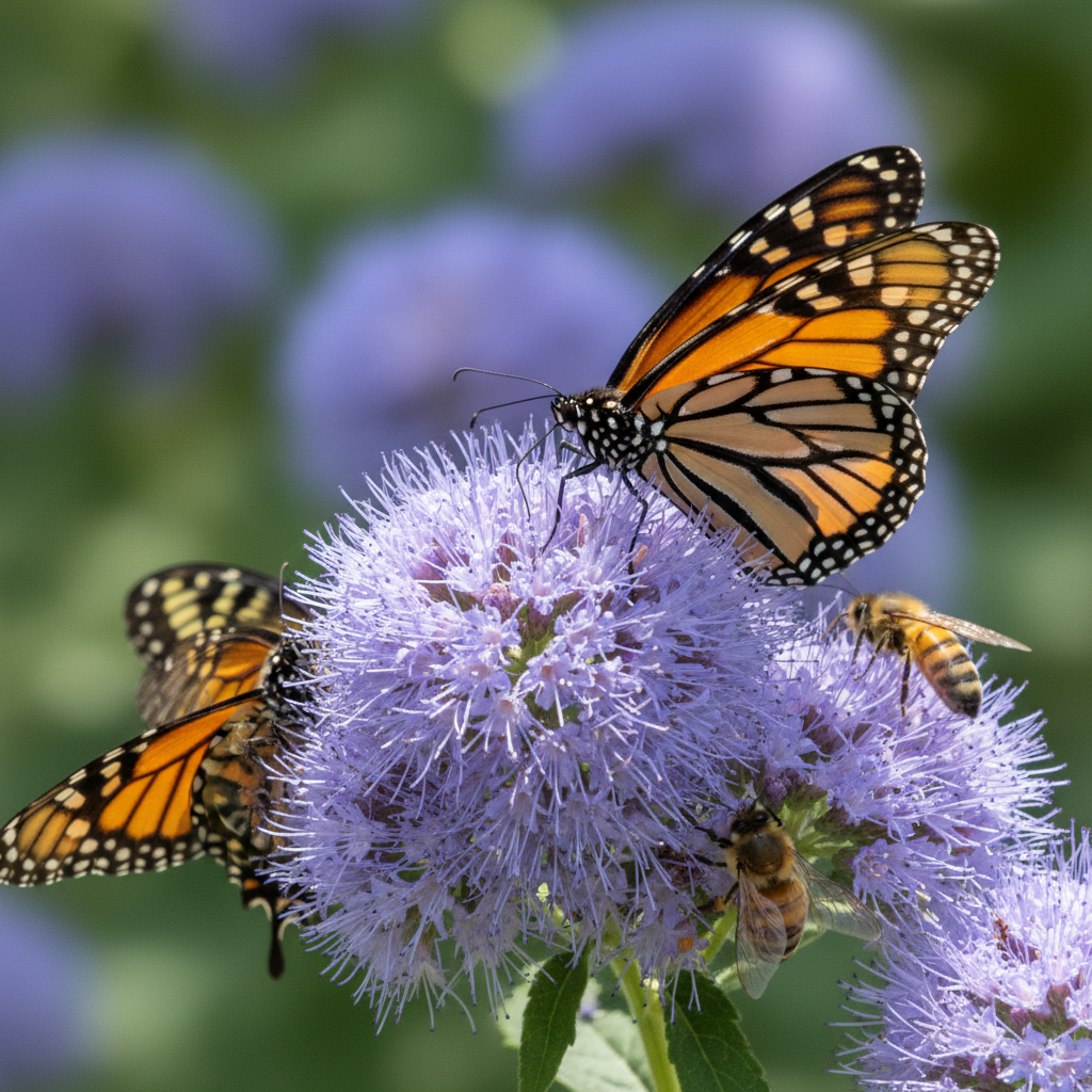 Blue Mistflower Seeds for Garden Planting