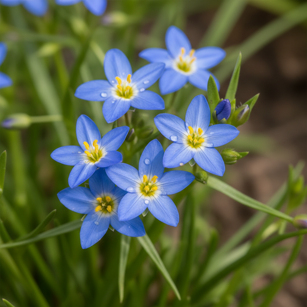 Sisyrinchium Idahoense Seeds for Garden Planting