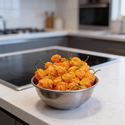 Trinidad Scorpion Yellow Chilli Seeds for Planting