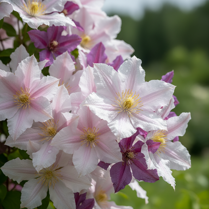 Clematis Montana Perfumed Mixed Flower Seeds for Garden Planting