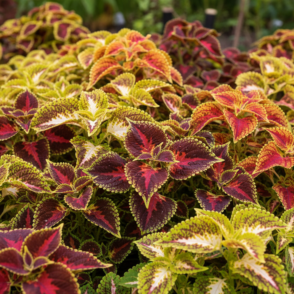 Colorful Plectranthus Coleus Flower Seeds for Garden Planting
