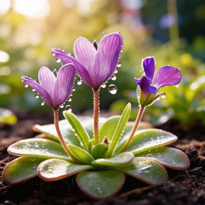 Purple Butterwort Flower Seeds for Planting