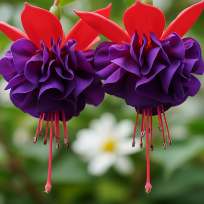 Viola Double Petal Fuchsia Bonsai Flower Seeds for Garden Planting
