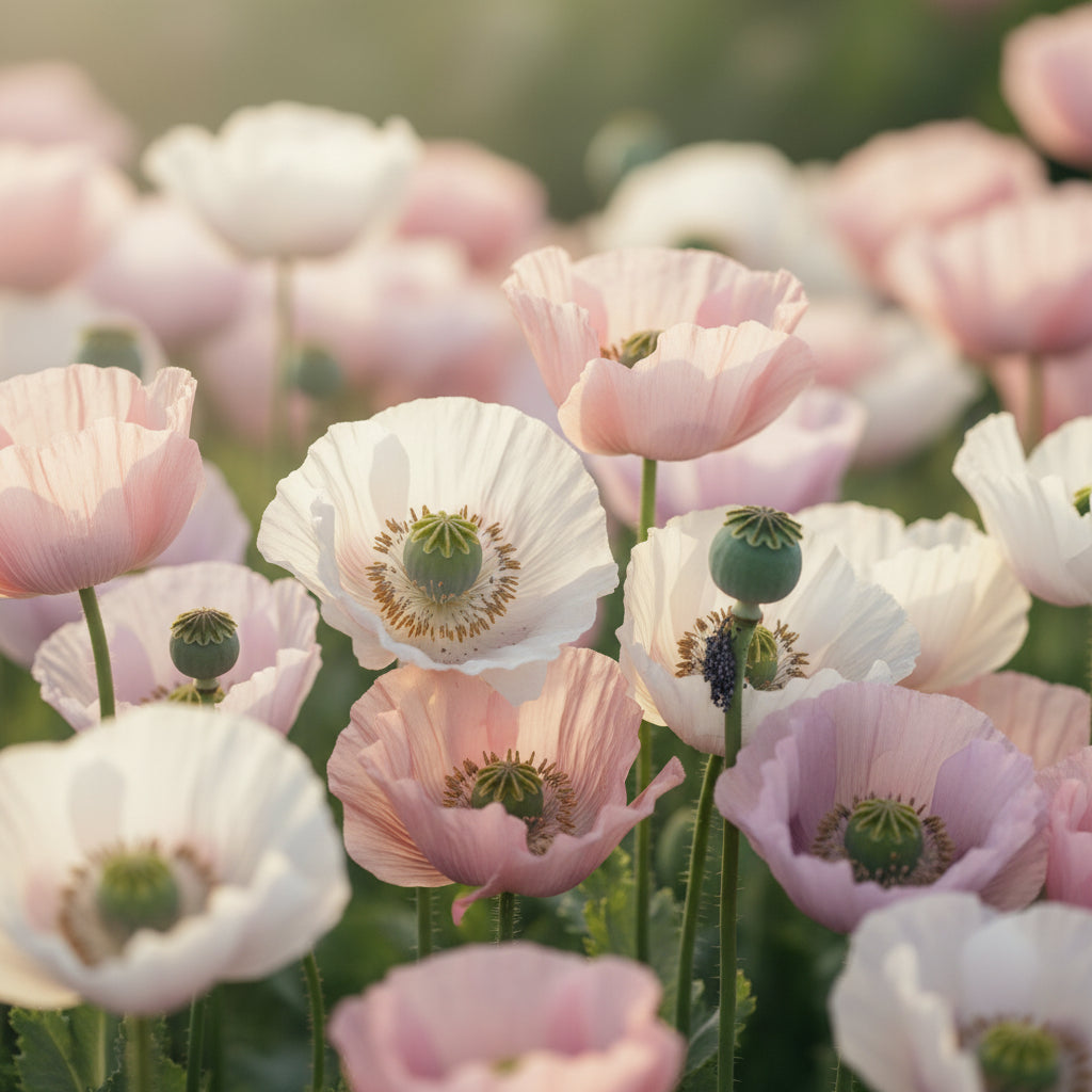 Papaver Somniferum Maanzaad Seeds for Planting – Dutch Poppy for Elegant Garden Blooms