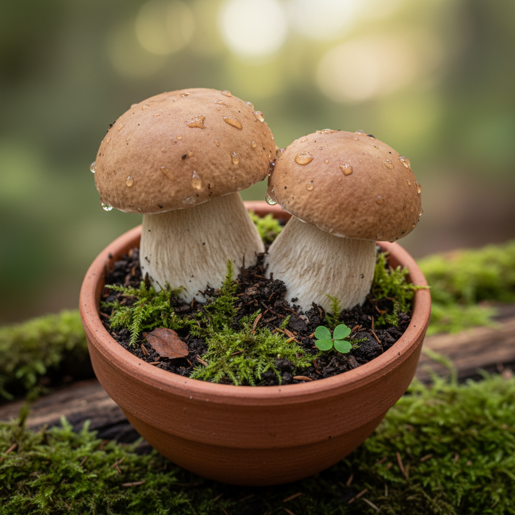 Porcini Mushroom Spawn for Growing - Boletus edulis