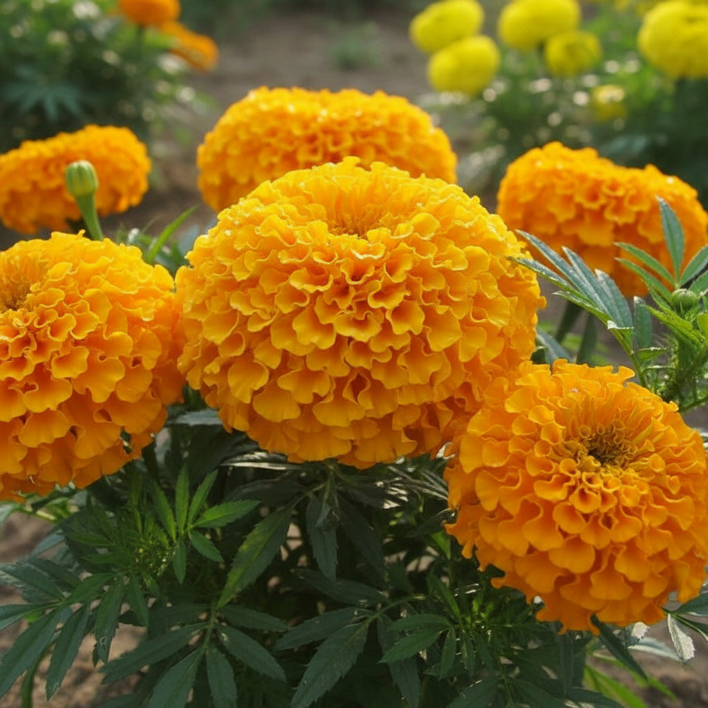 Giant Hybrid Marigold Flower Seeds for Planting