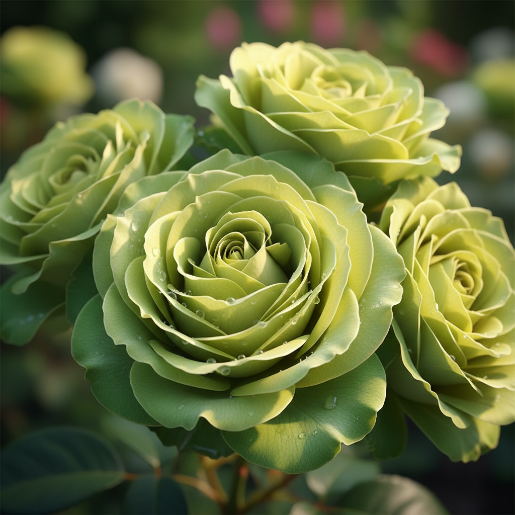 Green Rose Flower Seeds - Green Rose Flower Seeds for Garden