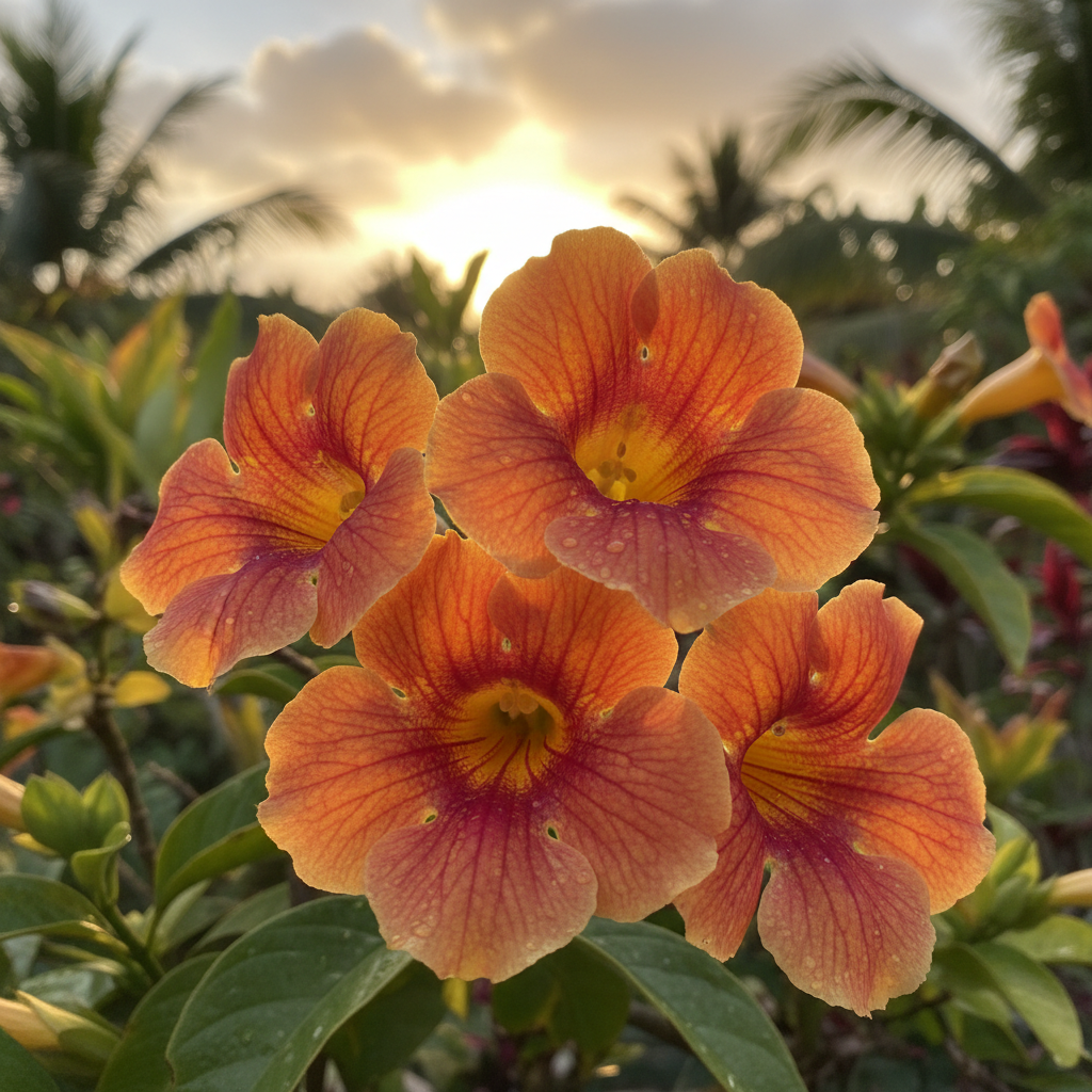 Hawaiian Sunset Vine Flower Seeds for Planting