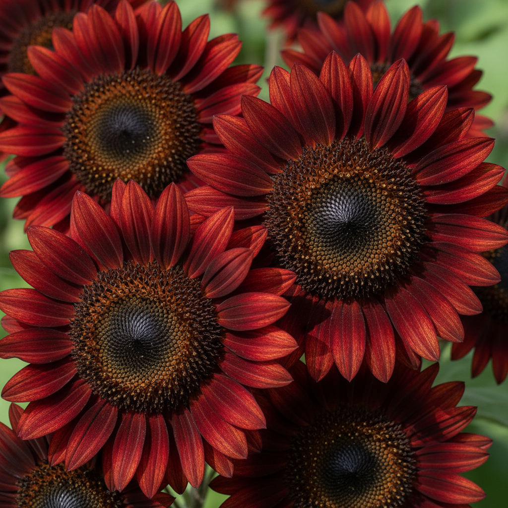 Majestic Red Giant Sunflower Seeds - Red Sunflower Seeds for Garden