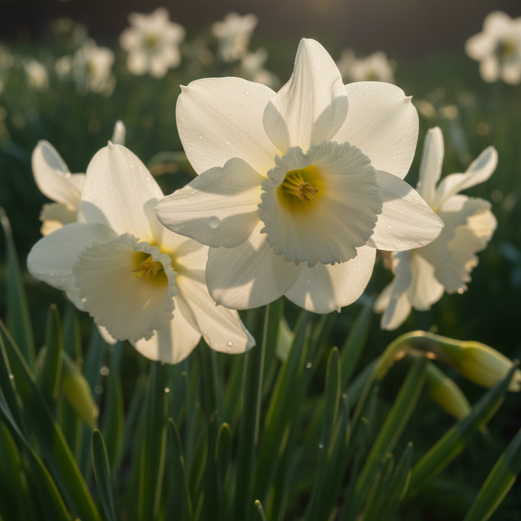 Narcissus Thalia White Daffodil Seeds for Garden Planting